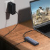 USB-хаб Baseus UltraJoy Series 7-Port HUB Docking Station Space Grey（Type-C to HDMI4K@60Hz*1+USB3.0*3+PD*1+SD/TF*1 ）
