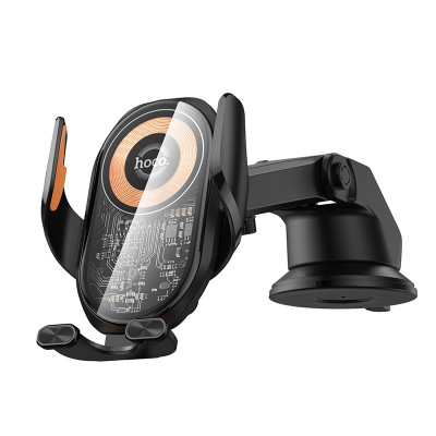 Автотримач для телефона з БЗП HOCO HW34 Blue whale 3-axis linkage wireless fast charging car holder(center console) Автотримач для телефона з БЗП HOCO HW34 Blue whale 3-axis linkage wireless fast charging car holder(center console)