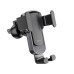 Автотримач для телефона HOCO CA103 vertical and horizontal air outlet gravity car holder Black Metal Gray Автотримач для телефона HOCO CA103 vertical and horizontal air outlet gravity car holder Black Metal Gray