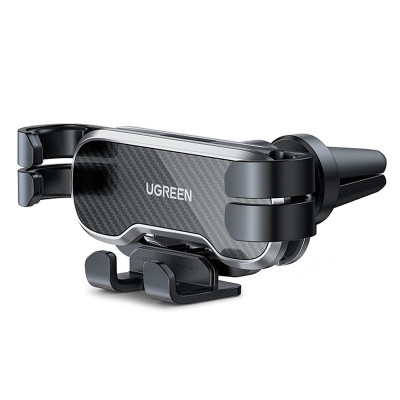 Автотримач для телефона UGREEN LP228 Gravity Drive Air Vent Car Mount Phone Holder Black