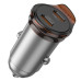 Автомобільний зарядний пристрій HOCO NZ16B Rigorous PD45W(2C) car charger Metal Grey Автомобільний зарядний пристрій HOCO NZ16B Rigorous PD45W(2C) car charger Metal Grey