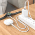 Кабель HOCO CW54 2-in-1 charging cable iP+iWatch White