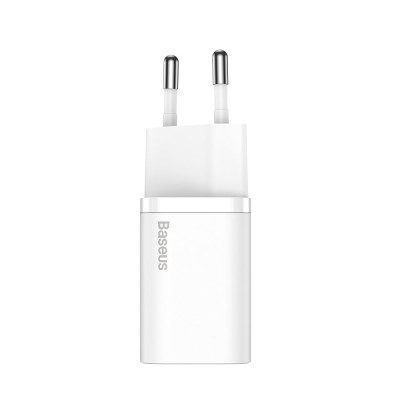 Мережевий зарядний пристрій Baseus Super Si Quick Charger 1C 25W EU White