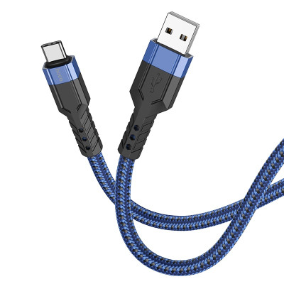 Кабель HOCO U110 Type-C charging data cable Blue