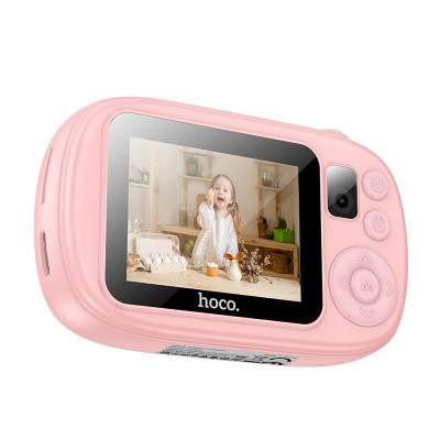 Камера для дітей HOCO DV205 Dual-camera children camera Pink