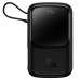Зовнішній акумулятор Baseus Qpow Pro Digital Display Fast Charge 10000mAh 20W (Type-C cable) Black