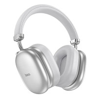 Бездротові накладні навушники HOCO W35 Max Auspicious ANC noise reduction BT headphones Silver Бездротові накладні навушники HOCO W35 Max Auspicious ANC noise reduction BT headphones Silver