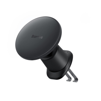 Автотримач для телефона з БЗП Baseus CW01 Magnetic Wireless Charging Car Mount Air Vent Version 15W Cluster Black Автотримач для телефона з БЗП Baseus CW01 Magnetic Wireless Charging Car Mount Air Vent Version 15W Cluster Black