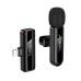 Беспроводная микрофонная система HOCO L20 Fair wireless microphone iP Black