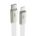 Кабель ACEFAST C24-01, USB to iP, 30W, 1.2m, Braided wire, Zinc alloy + TPE connectors, White Кабель ACEFAST C24-01, USB to iP, 30W, 1.2m, Braided wire, Zinc alloy + TPE connectors, White