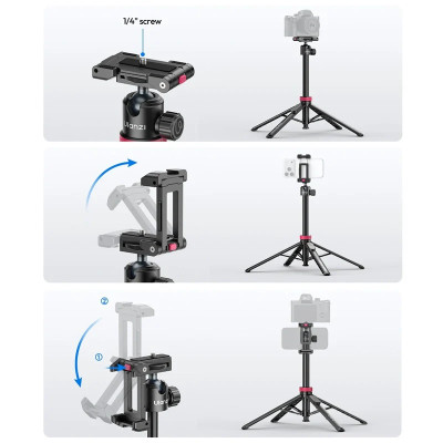 Штатив Ulanzi MT-44 B 2-in-1 Selfie Stick Tripod Штатив Ulanzi MT-44 B 2-in-1 Selfie Stick Tripod
