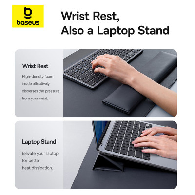 Килимок для миші Baseus MagPro Series II Smart Desk Mat (Basic Edition) Cosmic Black Килимок для миші Baseus MagPro Series II Smart Desk Mat (Basic Edition) Cosmic Black
