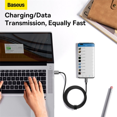 Кабель Baseus Superior Series Fast Charging Data Cable USB to Type-C 100W 1m Cluster Black Кабель Baseus Superior Series Fast Charging Data Cable USB to Type-C 100W 1m Cluster Black