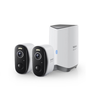 IP-камера відеоспостереження Baseus Security N1 Plus Outdoor Camera 2K 2-Cam Kit White AU