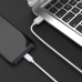 Кабель BOROFONE BX14 USB to Type-C 2.4A, 1m, PVC, TPE connectors, White Кабель BOROFONE BX14 USB to Type-C 2.4A, 1m, PVC, TPE connectors, White