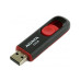 Флеш-накопичувач ADATA USB 2.0 C008 16Gb Black/Red
