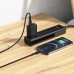 Кабель HOCO X59 USB to iP 2.4A, 1m, nylon, TPE connectors, Black Кабель HOCO X59 USB to iP 2.4A, 1m, nylon, TPE connectors, Black