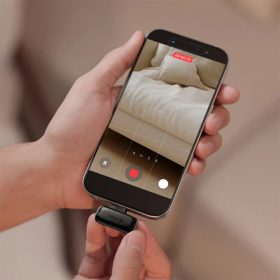 Бездротова мікрофонна система Ulanzi A200 Mini Mic Black Бездротова мікрофонна система Ulanzi A200 Mini Mic Black