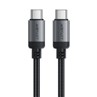 Кабель ACEFAST C20-03 USB-C to USB-C aluminum alloy charging data cable Black Кабель ACEFAST C20-03 USB-C to USB-C aluminum alloy charging data cable Black
