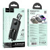 Зовнішній акумулятор HOCO J132 Sabio fully compatible power bank with 3 cables (10000mAh) Black