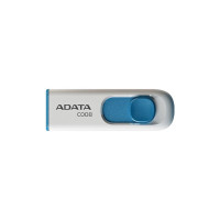 Флеш-накопичувач ADATA USB 2.0 C008 16Gb White/Blue