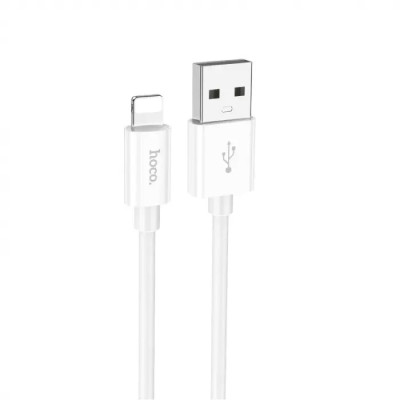 Кабель HOCO X87 Magic silicone charging data cable for iP White Кабель HOCO X87 Magic silicone charging data cable for iP White