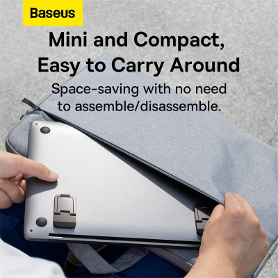 Підставка для ноутбука Baseus Slim Laptop Kickstand （2pcs）Grey
