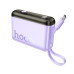 Зовнішній акумулятор HOCO J139 Hero 22.5W+PD20W fully compatible power bank(Type-C)(10000mAh) Purple