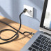 Мережевий кабель HOCO US02 Level pure copper gigabit ethernet cable(L=3M) Black Мережевий кабель HOCO US02 Level pure copper gigabit ethernet cable(L=3M) Black
