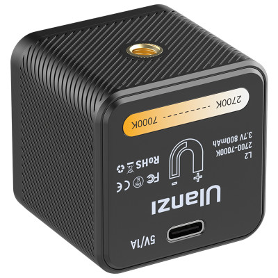 Відеосвітло Ulanzi L2 Bi-color COB Vedio Light, IP6, 5W, Black (3051) Відеосвітло Ulanzi L2 Bi-color COB Vedio Light, IP6, 5W, Black (3051)