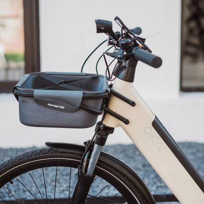 Електровелосипед OKAI EB10 Beige 28', 250(500)W, 14.4Ah, 100km, 25km\h, NFC, App, 29kg