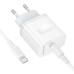 Мережевий зарядний пристрій з кабелем BOROFONE BA99A Breeze single port PD20W charger set(C to C) White Мережевий зарядний пристрій з кабелем BOROFONE BA99A Breeze single port PD20W charger set(C to C) White