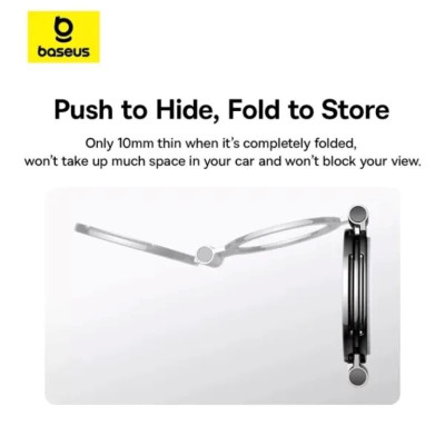 Автотримач для телефона Baseus MagPro Series II Magnetic Car Mount Stick-on Version Cosmic Black