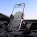 Автотримач для телефона HOCO H18 Mighty one-button car holder(air outlet) Black Автотримач для телефона HOCO H18 Mighty one-button car holder(air outlet) Black