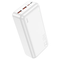 Зовнішній акумулятор HOCO J101B Astute 22.5W fully compatible power bank(30000mAh) White