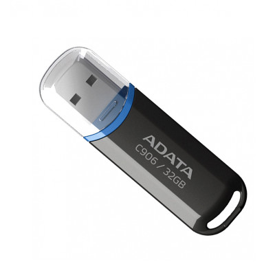 Флеш-накопичувач ADATA USB 2.0 C906 32Gb Black