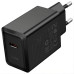 Мережевий зарядний пристрій HOCO N70 Nuevo single port PD30W charger set(C to iP) Black