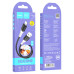 Кабель HOCO X82 USB to iP 2.4A, 1m, silicone, silicone connectors, Black Кабель HOCO X82 USB to iP 2.4A, 1m, silicone, silicone connectors, Black