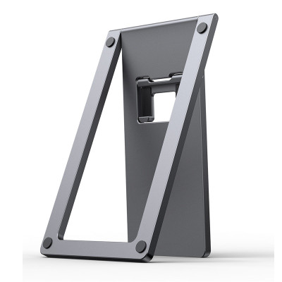 Підставка для телефона Baseus Foldable Metal Desktop Holder Gray Підставка для телефона Baseus Foldable Metal Desktop Holder Gray