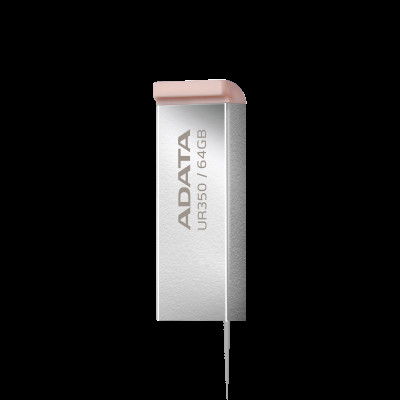 Флеш-накопичувач ADATA USB 3.2 UR 350 64Gb Silver/Beige