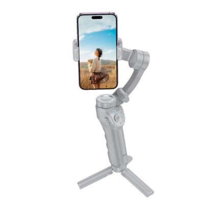 Триосьовий стабілізатор HOCO K24 Support 3-axis smart gimbal Gray Триосьовий стабілізатор HOCO K24 Support 3-axis smart gimbal Gray