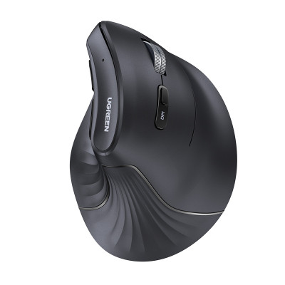 Маніпулятор миша бездротова UGREEN MU008 Multi-mode Vertical Mouse Black