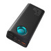 Зовнішній акумулятор Baseus Amblight Digital Display Fast Charge Power Bank 26800mAh 65W Cluster Black