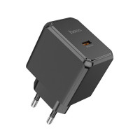 Мережевий зарядний пристрій HOCO CS13A Ocean single port PD20W charger Black Мережевий зарядний пристрій HOCO CS13A Ocean single port PD20W charger Black