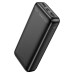 Зовнішній акумулятор HOCO J111A Smart charge power bank(20000mAh) Black