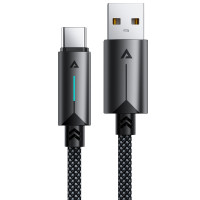 Кабель ACEFAST C19-04 USB-A to USB-C  fast charging data cable Black