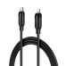 Кабель ACEFAST C16-05, USB to iP, 30W, 2m,TPU, TPU connectors, Black