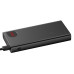 Зовнішній акумулятор Baseus Adaman Metal Digital Display Quick Charge Power Bank 20000mAh22.5W Black