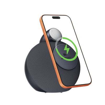 Портативна колонка ACEFAST K10 Air speaker with wireless charger Metal Grey Портативна колонка ACEFAST K10 Air speaker with wireless charger Metal Grey