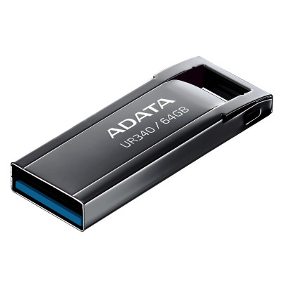Флеш-накопитель ADATA USB 3.2 UR340 64Gb Black
